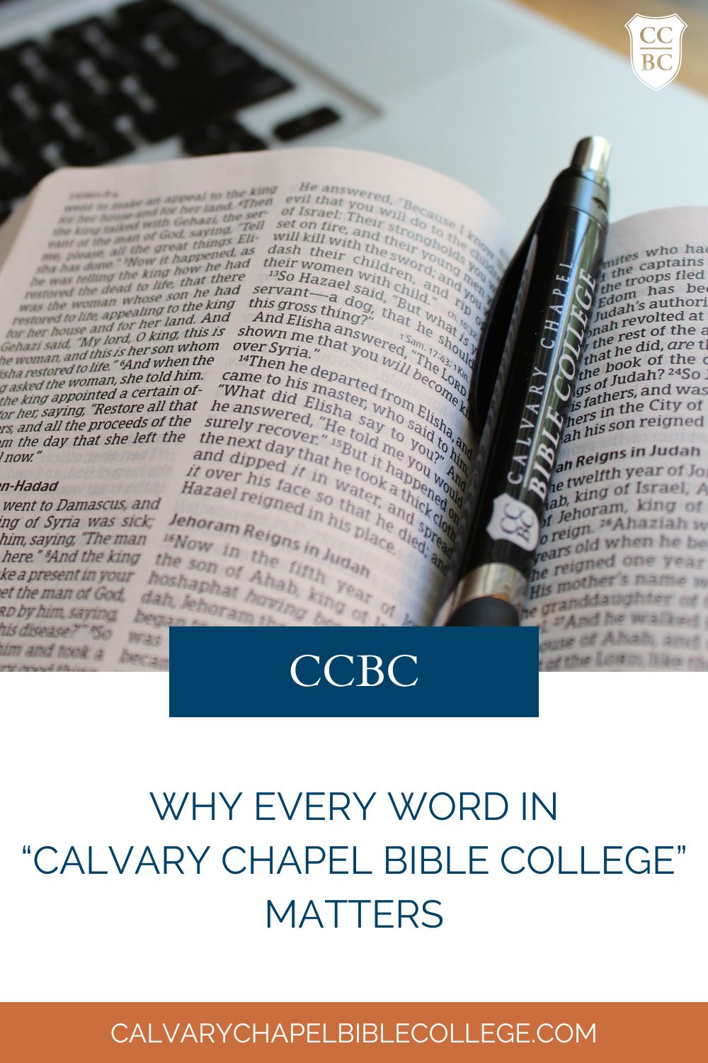 Why Every Word in “Calvary Chapel Bible College” Matters Why Every Word in “Calvary Chapel Bible College” Matters
