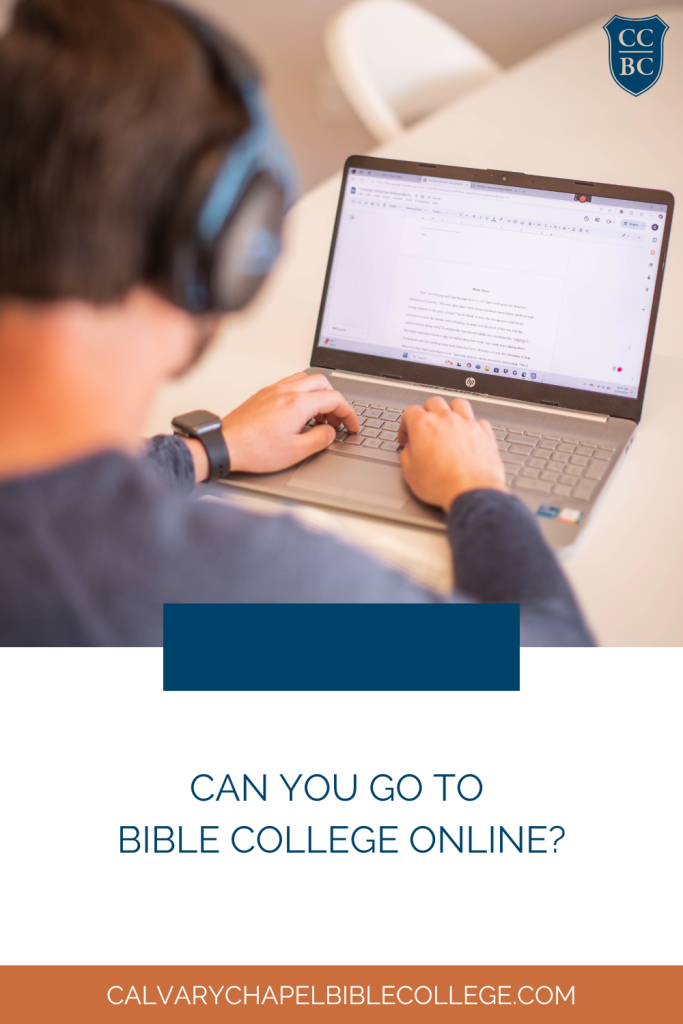 Can you go to bible college online?