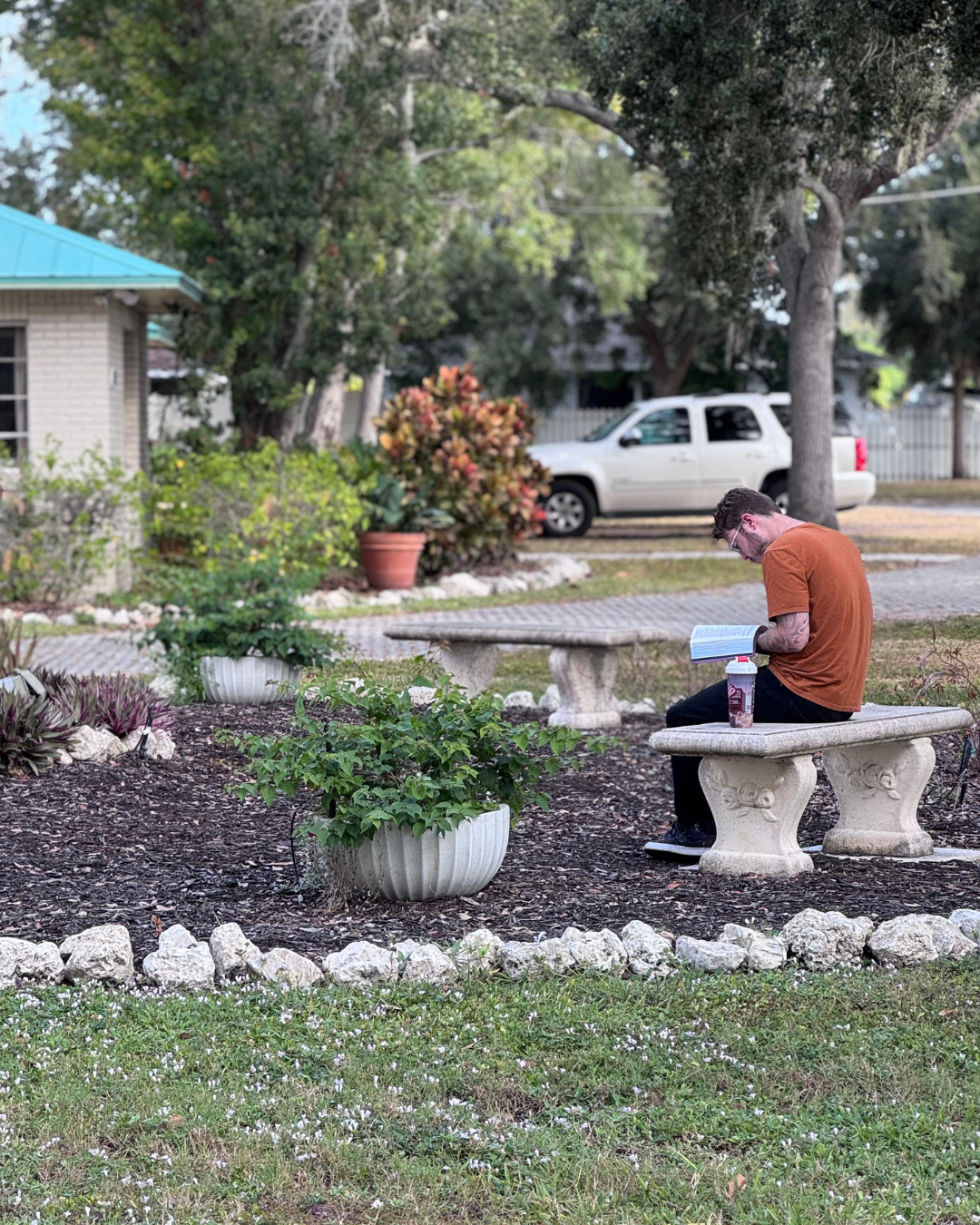 CCBC student reading bible