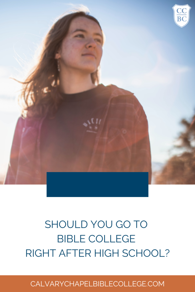 Not sure when to attend Bible college? Learn why some students thrive right after high school—and when waiting might be the wiser choice.