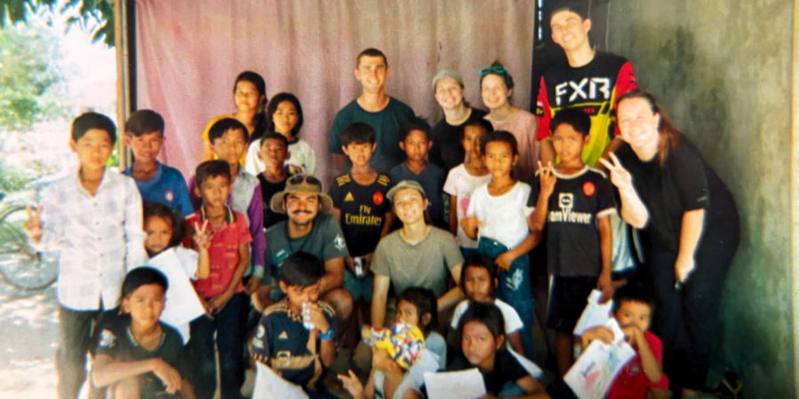Alumni Hayley in Cambodia