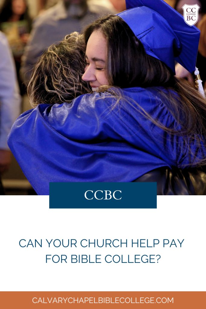 Can your church help pay for bible college?